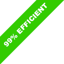 99 percent efficient