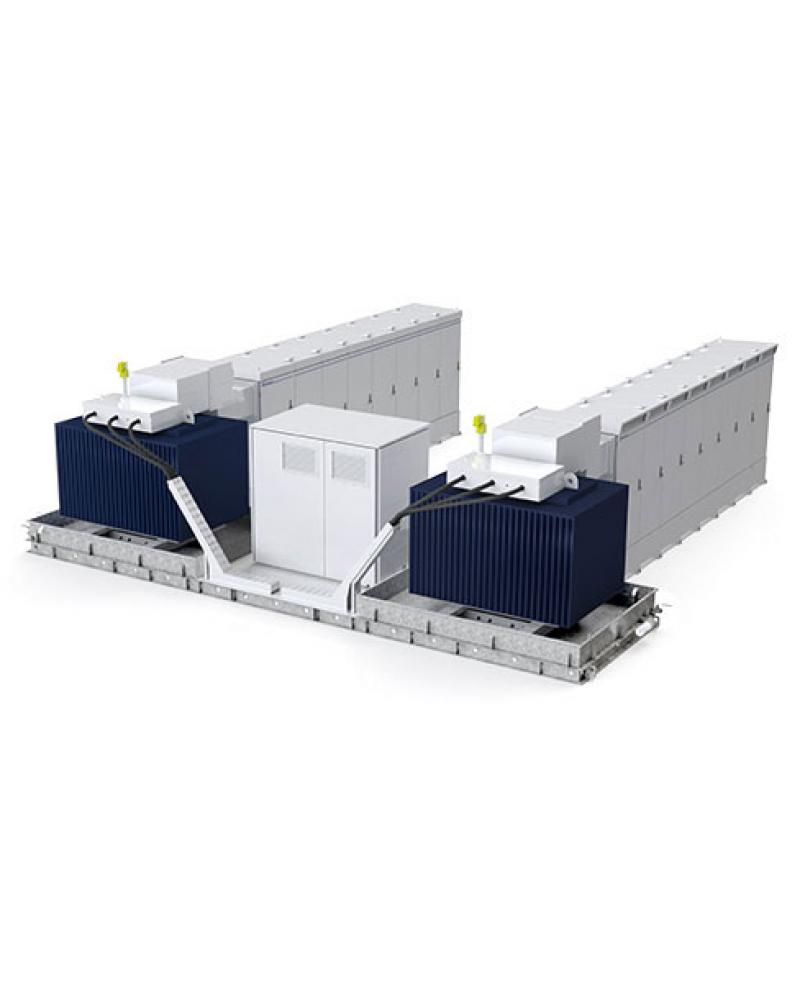 twin skid solar inverter 02